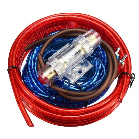 1500w Car Amplifier Wiring Kit Audio Subwoofer AMP RCA Power Cable AGU Fuse Set 1500w Car Amplifier Wiring Kit Audio Subwoofer AMP RCA Power Cable AGU Fuse Set
