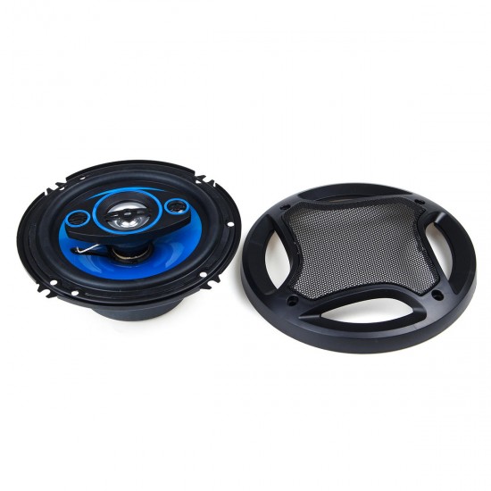 1Pair 6/6.5 Inch Car Coaxial Auto Music Stereo Full Range Frequency Hifi Speaker Non-destructive Installation