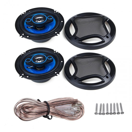 1Pair 6/6.5 Inch Car Coaxial Auto Music Stereo Full Range Frequency Hifi Speaker Non-destructive Installation 1Pair 6/6.5 Inch Car Coaxial Auto Music Stereo Full Range Frequency Hifi Speaker Non-destructive Installation