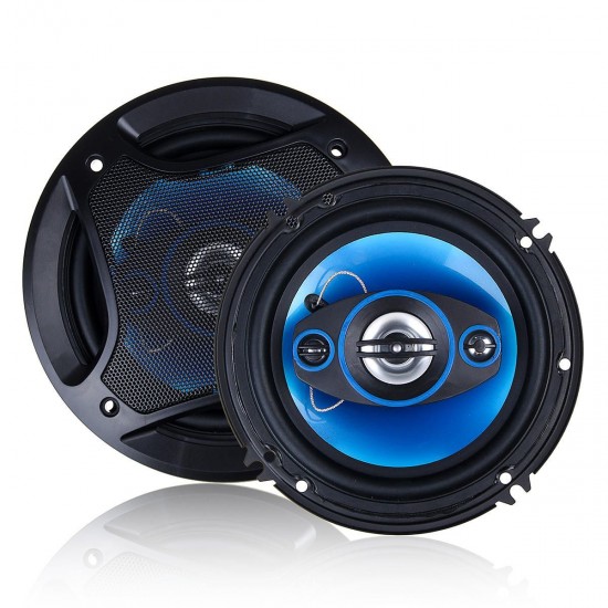 1Pair 6/6.5 Inch Car Coaxial Auto Music Stereo Full Range Frequency Hifi Speaker Non-destructive Installation