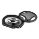 2Pcs 1000W 6x9 Inch 3 Way 2.5 Ohms Super Tone Car Door Coaxial Dash Audio Speakers