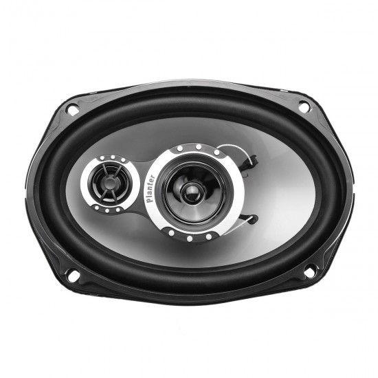 2Pcs 12V 1000 Watts 6x9 Inch 3-Way Twin Tone Car Door Shelf Coaxial Speakers