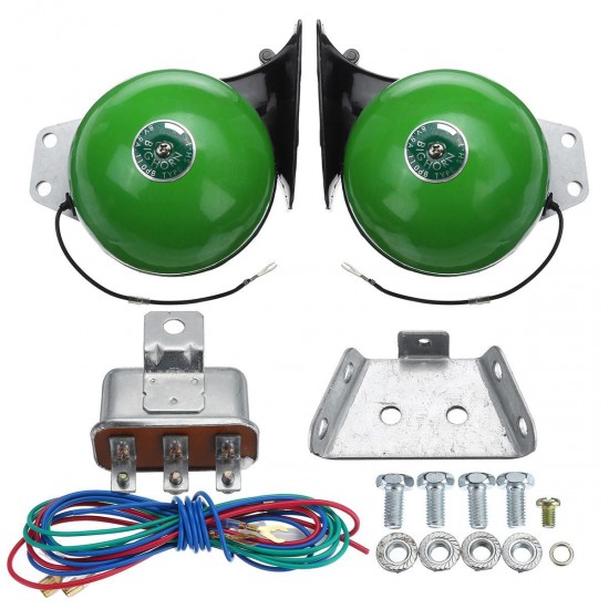 2pcs 12V large Snail Horn Car Truck Modified Electric Horn Super Loud High Bass Paired Snail Horn 2pcs 12V large Snail Horn Car Truck Modified Electric Horn Super Loud High Bass Paired Snail Horn