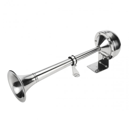 328db 12V Electric Air Horn Super Loud Single Trumpet Metal Gas Horn for Boat Truck RV 328db 12V Electric Air Horn Super Loud Single Trumpet Metal Gas Horn for Boat Truck RV