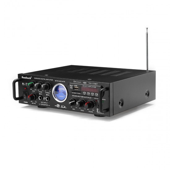 339BT 220V 500W Car Digital LED Display Panel bluetooth Home Karaoke Amplifier Wireless FM Audio 339BT 220V 500W Car Digital LED Display Panel bluetooth Home Karaoke Amplifier Wireless FM Audio