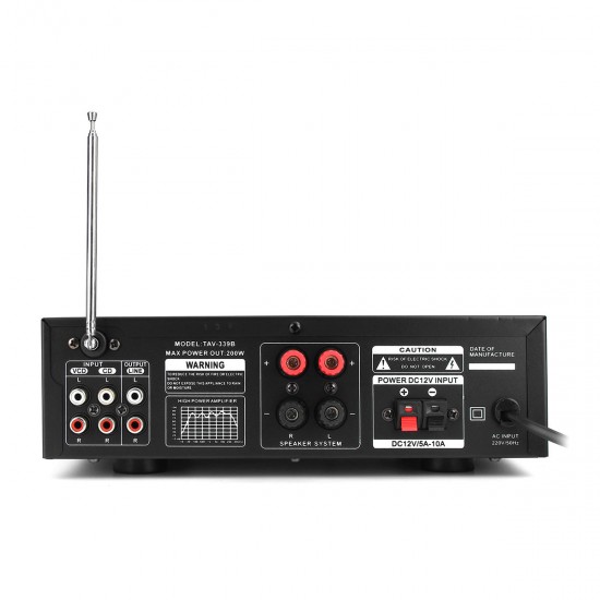 339BT 220V 500W Car Digital LED Display Panel bluetooth Home Karaoke Amplifier Wireless FM Audio 339BT 220V 500W Car Digital LED Display Panel bluetooth Home Karaoke Amplifier Wireless FM Audio