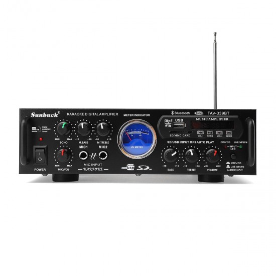 339BT 220V 500W Car Digital LED Display Panel bluetooth Home Karaoke Amplifier Wireless FM Audio 339BT 220V 500W Car Digital LED Display Panel bluetooth Home Karaoke Amplifier Wireless FM Audio