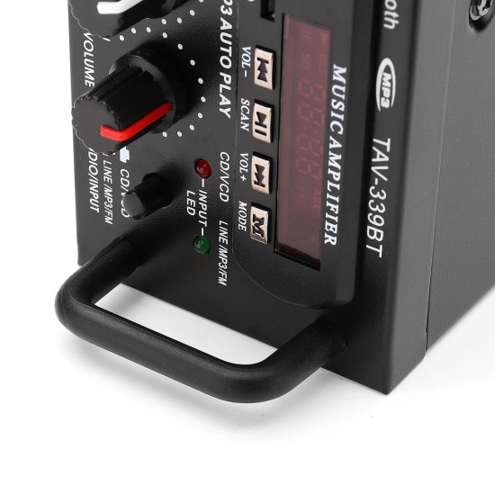 339BT 220V 500W Car Digital LED Display Panel bluetooth Home Karaoke Amplifier Wireless FM Audio 339BT 220V 500W Car Digital LED Display Panel bluetooth Home Karaoke Amplifier Wireless FM Audio