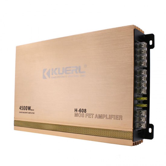 4 Channel 4omg 4500W High Power Car Amplifier Stereo Surround Sound Fidelity Aluminum Alloy 4 Channel 4omg 4500W High Power Car Amplifier Stereo Surround Sound Fidelity Aluminum Alloy
