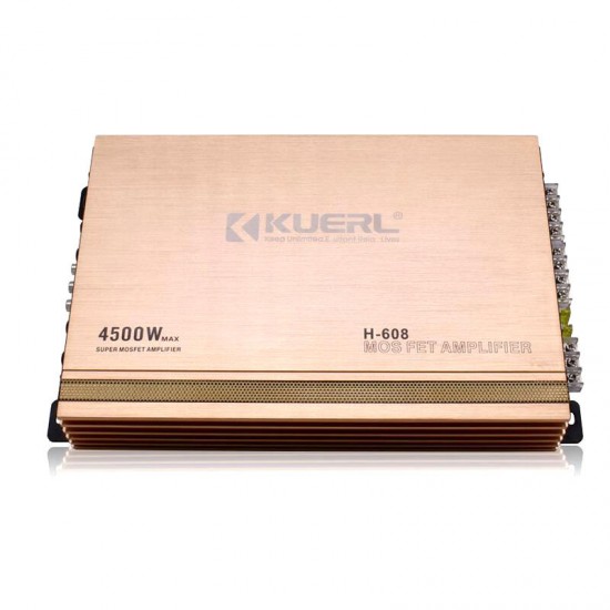 4 Channel 4omg 4500W High Power Car Amplifier Stereo Surround Sound Fidelity Aluminum Alloy 4 Channel 4omg 4500W High Power Car Amplifier Stereo Surround Sound Fidelity Aluminum Alloy