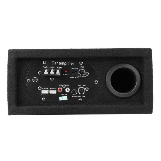 480w Slim Under Seat Powered Subwoofer Car Amplifier 480w Slim Under Seat Powered Subwoofer Car Amplifier