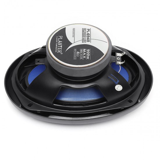 A Pair Of 12V 900W Car Speaker Full Range Loudspeaker Subwoofer