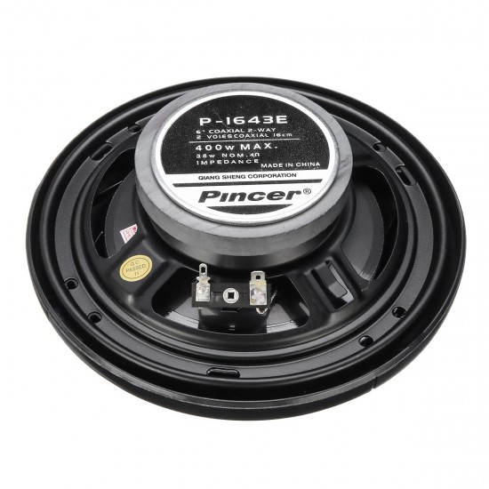 A Pair Of 6-inch 400W Car Speaker Coaxial Speaker