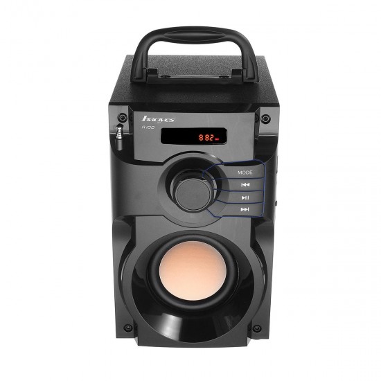 A100 Wireless bluetooth Subwoofer Heavy Bass Big Speaker Boombox Sound Box Support FM TF AUX A100 Wireless bluetooth Subwoofer Heavy Bass Big Speaker Boombox Sound Box Support FM TF AUX