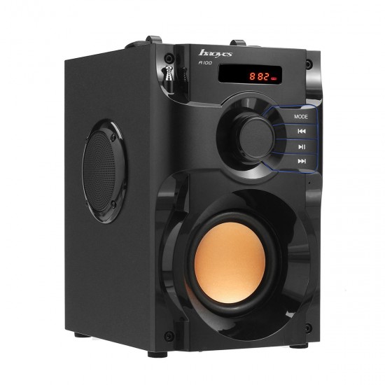 A100 Wireless bluetooth Subwoofer Heavy Bass Big Speaker Boombox Sound Box Support FM TF AUX A100 Wireless bluetooth Subwoofer Heavy Bass Big Speaker Boombox Sound Box Support FM TF AUX
