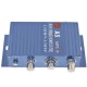 A5 Car / Motorcycle MP3 Hi-Fi Stereo Sound Amplifier Blue + Silver A5 Car / Motorcycle MP3 Hi-Fi Stereo Sound Amplifier Blue + Silver