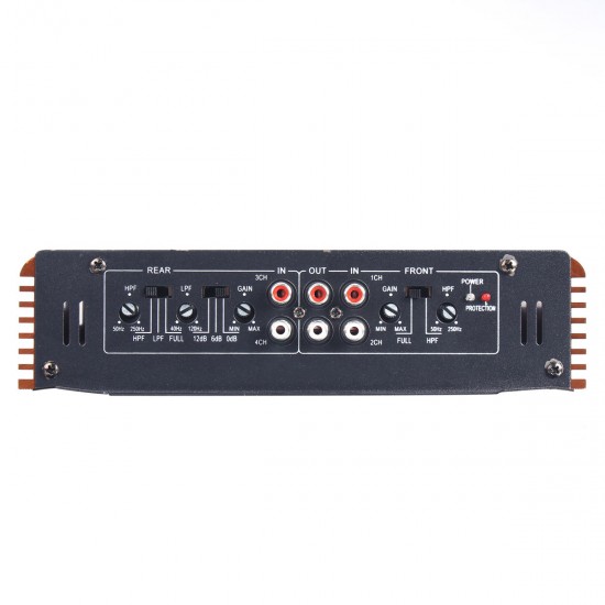 Car 4500W Peak Power Amplifier Universal For Cars 4-4 Channel 12V 360° Rounded Sound Car 4500W Peak Power Amplifier Universal For Cars 4-4 Channel 12V 360° Rounded Sound