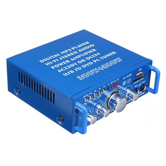 DC12V AC220V Car Home bluetooth Power Car Amplifier With Remote Control DC12V AC220V Car Home bluetooth Power Car Amplifier With Remote Control