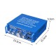 DC12V AC220V Car Home bluetooth Power Car Amplifier With Remote Control DC12V AC220V Car Home bluetooth Power Car Amplifier With Remote Control