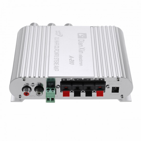 DX-210 2.1 Channel DC12V Subwoofer Mini Car Computer DIY Amplifier DX-210 2.1 Channel DC12V Subwoofer Mini Car Computer DIY Amplifier