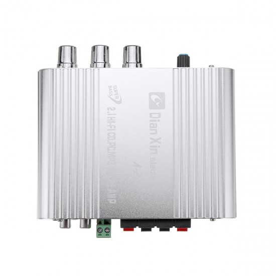 DX-210 2.1 Channel DC12V Subwoofer Mini Car Computer DIY Amplifier DX-210 2.1 Channel DC12V Subwoofer Mini Car Computer DIY Amplifier