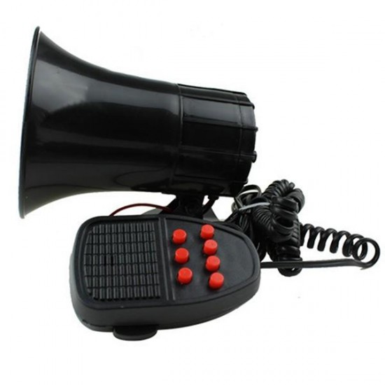 JC-1080 12V Car Motorcycle Seven-tone Loudspeaker