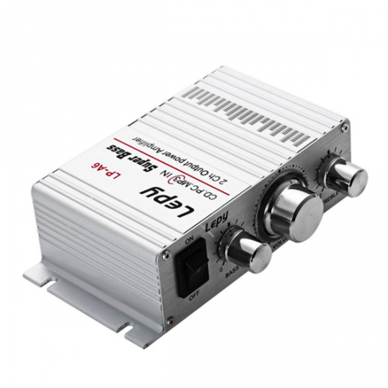 LP-A6 2 Ch Hi-Fi Stereo Audio Car Home Output Power Amplifier Speaker for Mobile Phone MP3 PC LP-A6 2 Ch Hi-Fi Stereo Audio Car Home Output Power Amplifier Speaker for Mobile Phone MP3 PC