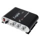 LP-838 200W 12V Super Bass Mini Hi-Fi Stereo Amplifier Booster Radio MP3
