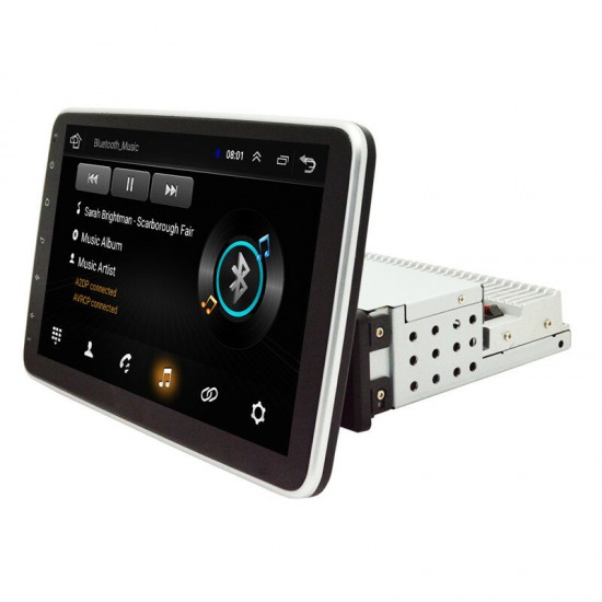 10.1 Inch 1DIN for Android 9.1 Car Stereo Radio 360 Degree Rotation Multimedia Player 4 Core 4+32G 2.5D IPS Screen GPS 4G WIFI DSP FM AM 10.1 Inch 1DIN for Android 9.1 Car Stereo Radio 360 Degree Rotation Multimedia Player 4 Core 4+32G 2.5D IPS Screen GPS 4G WIFI DSP FM AM