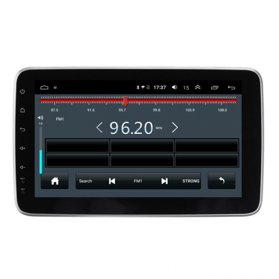 10.1 Inch 1DIN for Android 9.1 Car Stereo Radio 360 Degree Rotation Multimedia Player 8 Core 2+32G 2.5D IPS Screen GPS 4G WIFI FM AM