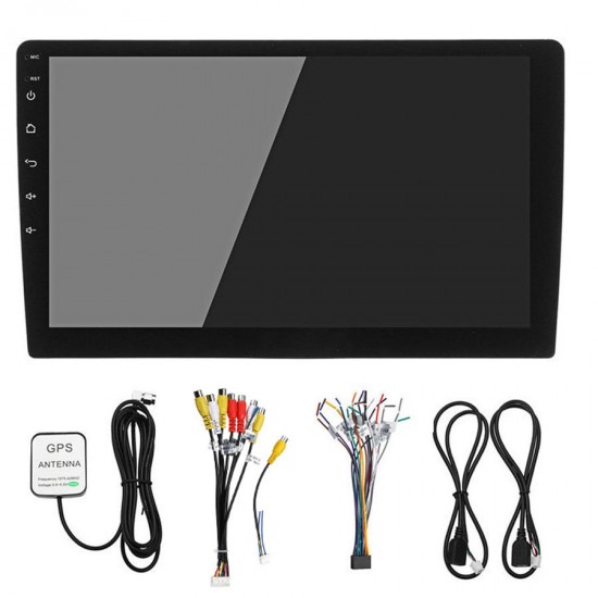 10.1 Inch 2 DIN for Android 8.0 Car Stereo Radio Quad Core 1+32G IPS Touch Screen WiFi GPS bluetooth AM