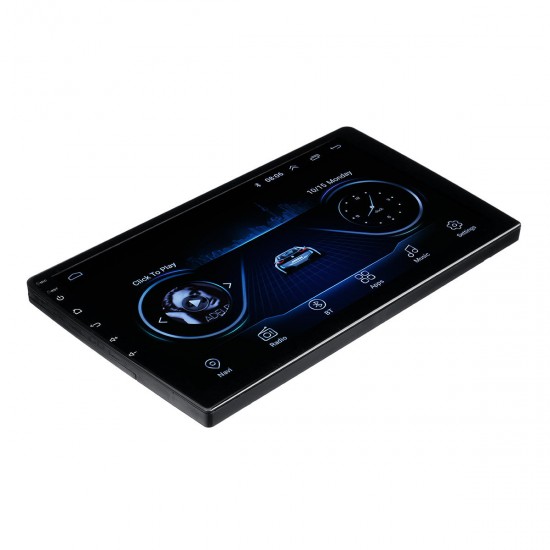 10.1 Inch 2DIN for Android 8.1 Car Stereo MP5 Player Quad Core 1+16GB WIFI GPS Navigation FM bluetooth Phone Link DAB