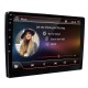 10.1 inch for Android 8.1 Car Stereo Radio 2.5D Quad Core 1+16G MP5 Player GPS Navigation WIFI DPS Support Rear Camera DVR
