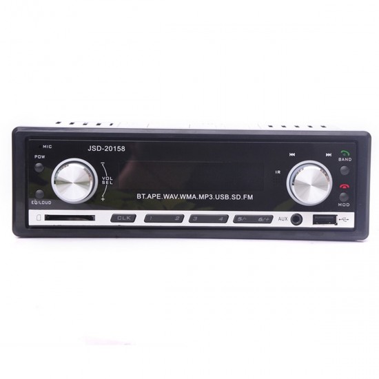 12V DIN Auto Radio bluetooth Stereo Audio Head Unit-Player Car MP3 Player Stereo With FM Radio Multifunction