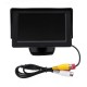 2.4G Wireless Car Rear View Camera+4.3 Inch Monitor for 12-24V Truck Trailer