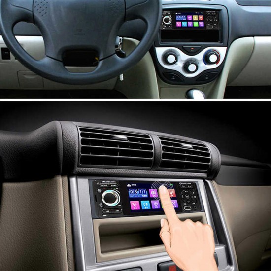 3001 4.1Inch 1 Din Car Stereo MP5 Player Touch Screen FM Radio bluetooth USB AUX Mirror Link Remote Control Support Backup Camera 3001 4.1Inch 1 Din Car Stereo MP5 Player Touch Screen FM Radio bluetooth USB AUX Mirror Link Remote Control Support Backup Camera
