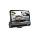 4 Inch FHD 1080P Car DVR Camera 3 Lens Recorder Support Night Vision