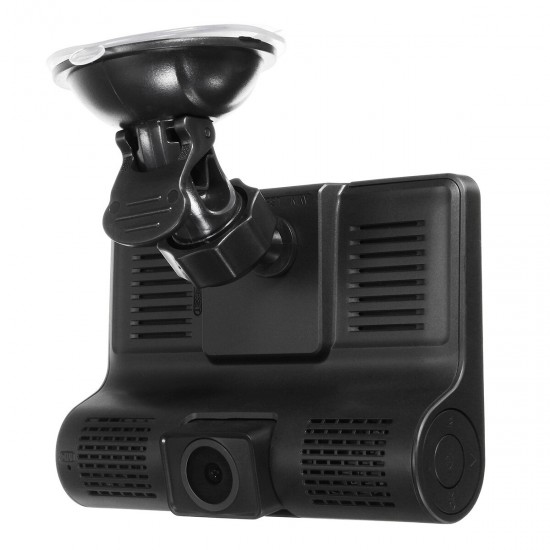 4 Inch FHD 1080P Car DVR Camera 3 Lens Recorder Support Night Vision 4 Inch FHD 1080P Car DVR Camera 3 Lens Recorder Support Night Vision