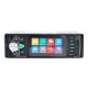 4.1 Inch 1 Din Car Radio Auto Audio MP5 Player bluetooth Handsfree USB AUX Steering Wheel Control with 12 LED Backup Camera