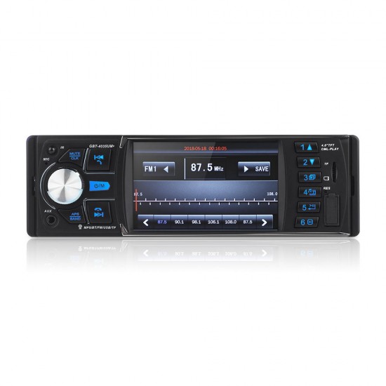 4.1 Inch 1DIN HD Car Stereo Video MP5 Player bluetooth FM Radio AUX USB SD TF Support Rear Camera 4.1 Inch 1DIN HD Car Stereo Video MP5 Player bluetooth FM Radio AUX USB SD TF Support Rear Camera