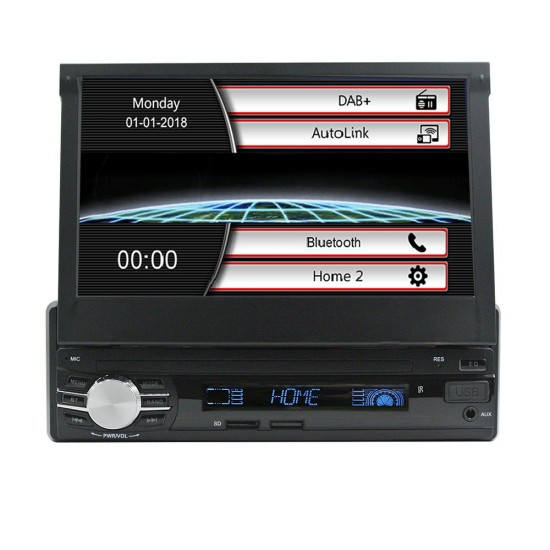 7 Inch 1 Din Car DAB+ Player FM AM Radio MP5 1080P Touch Screen Rearview Camera bluetooth Handsfree Autoradio 7 Inch 1 Din Car DAB+ Player FM AM Radio MP5 1080P Touch Screen Rearview Camera bluetooth Handsfree Autoradio