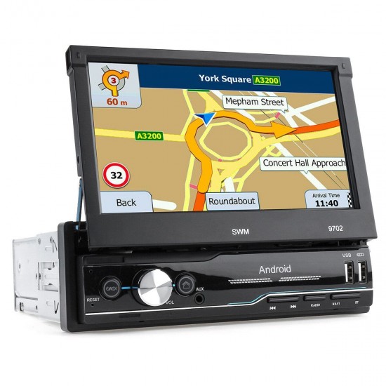 7 Inch 1 Din For Android 8.1 Car Radio Stereo MP5 Player 4 Core 1+16G Retractable Touch Screen WIFI GPS bluetooth FM AUX 7 Inch 1 Din For Android 8.1 Car Radio Stereo MP5 Player 4 Core 1+16G Retractable Touch Screen WIFI GPS bluetooth FM AUX