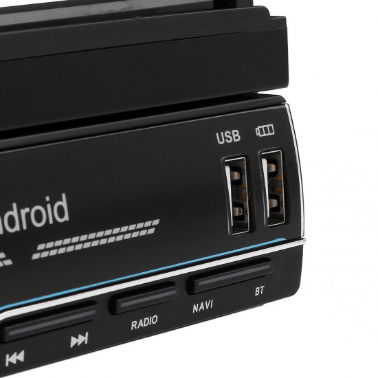 7 Inch 1 Din For Android 8.1 Car Radio Stereo MP5 Player 4 Core 1+16G Retractable Touch Screen WIFI GPS bluetooth FM AUX 7 Inch 1 Din For Android 8.1 Car Radio Stereo MP5 Player 4 Core 1+16G Retractable Touch Screen WIFI GPS bluetooth FM AUX