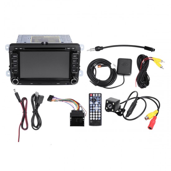 7 Inch 2 Din For Wince 6.0 Car Stereo Radio DVD MP5 Player bluetooth GPS Hands-free SD FM USB With Rear View Camera For VW Passat Golf Transporter T5 7 Inch 2 Din For Wince 6.0 Car Stereo Radio DVD MP5 Player bluetooth GPS Hands-free SD FM USB With Rear View Camera For VW Passat Golf Transporter T5