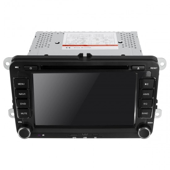 7 Inch 2 Din For Wince 6.0 Car Stereo Radio DVD MP5 Player bluetooth GPS Hands-free SD FM USB With Rear View Camera For VW Passat Golf Transporter T5 7 Inch 2 Din For Wince 6.0 Car Stereo Radio DVD MP5 Player bluetooth GPS Hands-free SD FM USB With Rear View Camera For VW Passat Golf Transporter T5