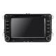 7 Inch 2 Din For Wince 6.0 Car Stereo Radio DVD MP5 Player bluetooth GPS Hands-free SD FM USB With Rear View Camera For VW Passat Golf Transporter T5
