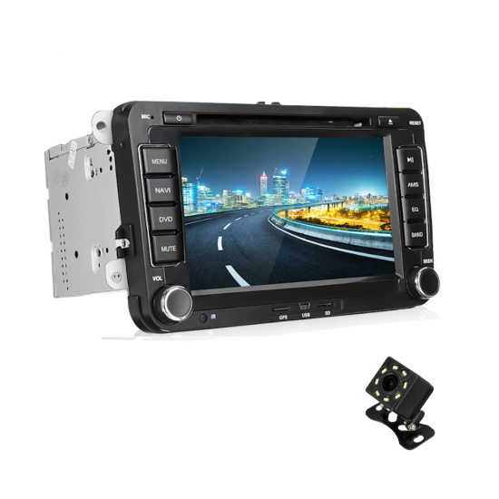 7 Inch 2 Din For Wince 6.0 Car Stereo Radio DVD MP5 Player bluetooth GPS Hands-free SD FM USB With Rear View Camera For VW Passat Golf Transporter T5 7 Inch 2 Din For Wince 6.0 Car Stereo Radio DVD MP5 Player bluetooth GPS Hands-free SD FM USB With Rear View Camera For VW Passat Golf Transporter T5
