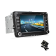 7 Inch 2 Din For Wince 6.0 Car Stereo Radio DVD MP5 Player bluetooth GPS Hands-free SD FM USB With Rear View Camera For VW Passat Golf Transporter T5 7 Inch 2 Din For Wince 6.0 Car Stereo Radio DVD MP5 Player bluetooth GPS Hands-free SD FM USB With Rear View Camera For VW Passat Golf Transporter T5