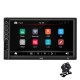 7 Inch 2 Din N6 For Wince Car Radio Stereo MP5 Player 1+16G bluetooth GPS Touch Screen HD NAV FM AUX USB With Rear View Camera