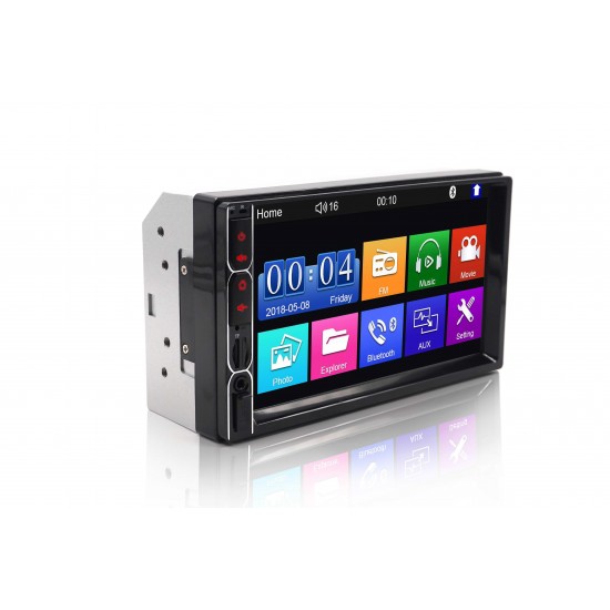 7 Inch 2 Din TY7031 Car Stereo MP5 Audio Plyer Hands-free bluetooth FM Suppoort Rearview Camera Input